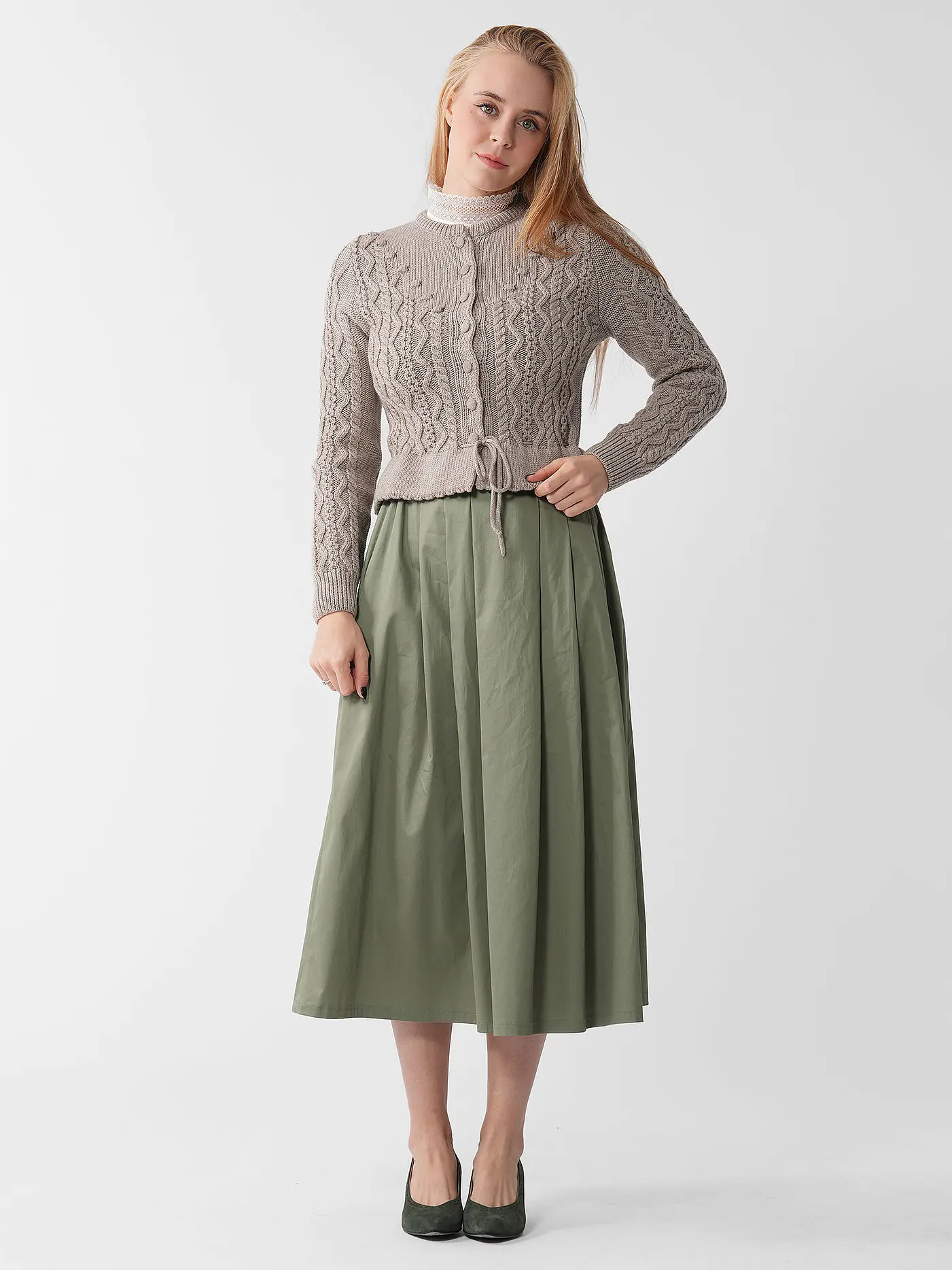 GOTTSEIDANK | Trachten Strickjacke LENE | 